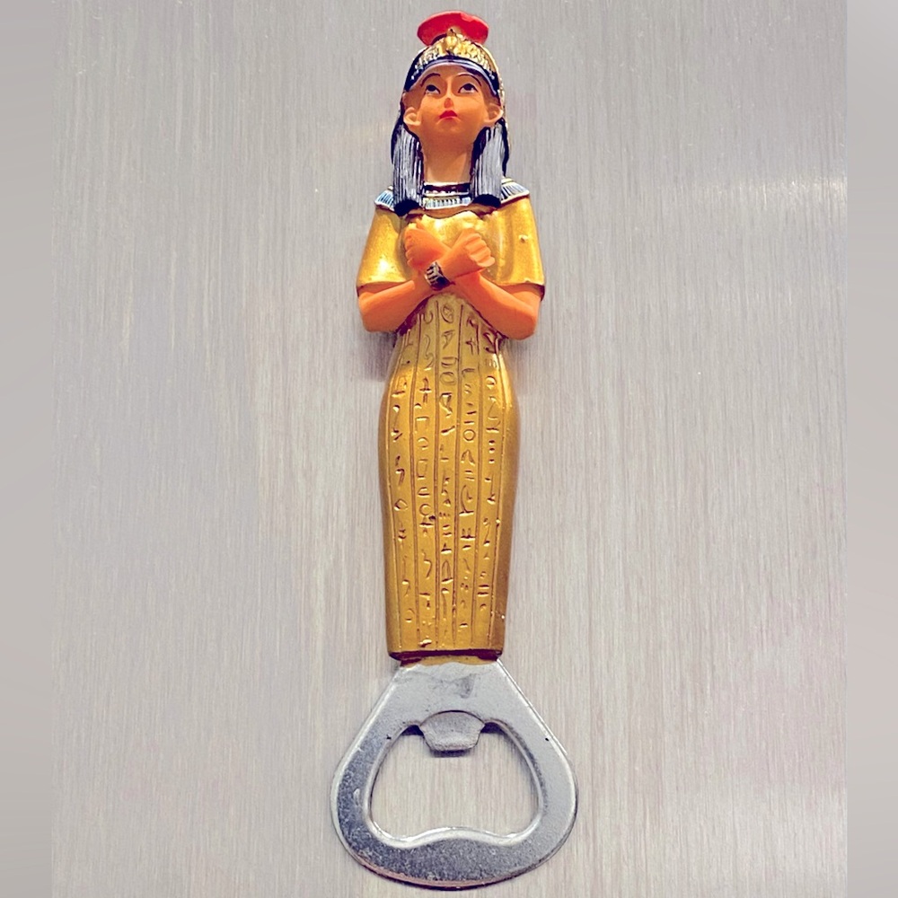 Egyptian Nefertiti Bottle Opener Fridge Magnet